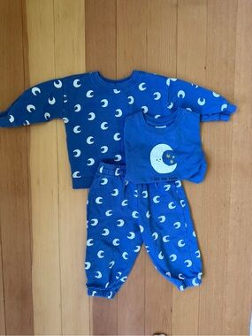 Hanna Andersson Blue Moon 3 piece set